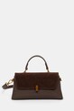 Kabelka Answear.LAB imitace semiše hnědá 1213.cms