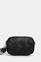Answear Lab poseta de piele uni negru 1218.CMS