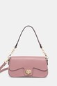 Answear.LAB torebka skórzana skóra licowa różowy 896.ilk