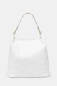Δερμάτινη τσάντα Answear.LAB λείο δέρμα λευκό 1179.HWK