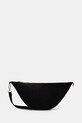Answear Lab borsa in pelle scamosciata pelle scamosciata nero 1082.HWK
