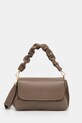 Answear Lab borsa a mano in pelle pelle fiore beige VE4