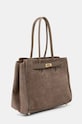 Answear.LAB borsa in pelle scamosciata VE14 beige WW25