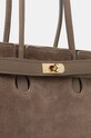 Answear.LAB borsa in pelle scamosciata beige VE14