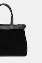 Akcesoria Answear.LAB torebka zamszowa VE22 czarny