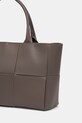 Accessori Answear Lab borsa a mano in pelle tove6 marrone