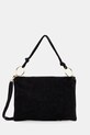Answear Lab geanta de mana din piele intoarsa uni negru 0422.FLK
