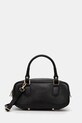 Answear Lab poseta de piele uni negru 0423A.FLK