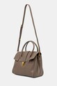 Kožená kabelka Answear.LAB 1278.CMS sivá WW25
