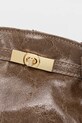 Кожена чанта Answear.LAB кафяв 0443.fos