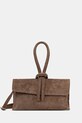Answear.LAB pochette di pelle pelle scamosciata beige 1013.HWK