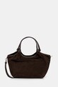 Answear.LAB borsa in pelle scamosciata pelle scamosciata marrone MBP075SG1.ios