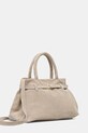 Answear Lab geanta de mana din piele intoarsa 2703.3 bej WW25