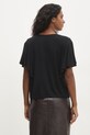 Îmbrăcăminte Answear Lab tricou din bumbac 1475.tms negru