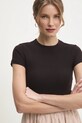 Футболка Answear Lab коричневий IVVI4.TWK