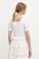 Îmbrăcăminte Answear Lab bluza A24.15.FLK alb
