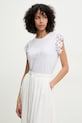 Μπλουζάκι Answear.LAB λευκό 3213.hos