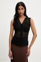 Answear Lab bluza uni negru 81001.fjk