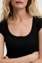 Answear Lab tricou sng.145.tos negru