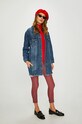 Answear.LAB - Riflová bunda R561.G modrá WZ18