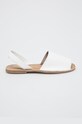 Answear.LAB - Sandále Leather Collection biela F00143B