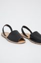 Answear - Sandále Leather Collection čierna