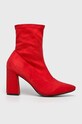 Answear - Botine gros rosu RV8875.W