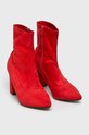 Answear - Botine RV8875.W rosu WZ18