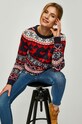 Answear.LAB - Sveter LK250FESTIVE.C viacfarebná WZ18