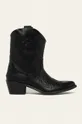 čierna Answear - Kovbojské topánky Dámsky