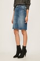 Answear.LAB - Sukňa rifľovina modrá GUST1.gaa