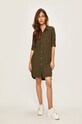 Answear Lab rochie DE11471.ga verde WZ19