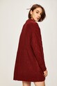 Îmbrăcăminte Answear - Cardigan LK249ORGANIC.AA burgundia