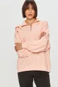 różowy Answear Lab - Bluza