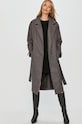 Answear.LAB - Kabát B356.DA sivá WZ20