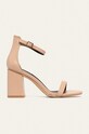 Answear Lab sandały słupek beżowy A0345B.P