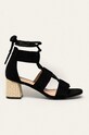 Answear.LAB- Sandále Buanarotti textilný čierna CE0240A.P