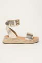Answear.LAB - Sandály Buanarotti imitace kůže zlatá EC0325B.P