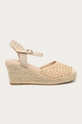 beżowy Answear Lab espadryle Damski