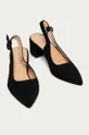 Answear - Sarkas cipő Tulipano fekete