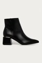Answear Lab - Botine Tulipano 5-8 cm negru 20574