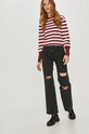 Answear Lab - Jeansy 202056.BLACK czarny WZ20
