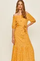 жёлтый Answear - Платье