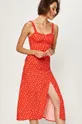 красный Answear - Платье Answear Lab