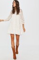 Answear Lab rochie SONG.691.DA alb WZ20