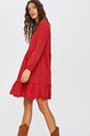 Answear Lab rochie rosu SONG.698.DA