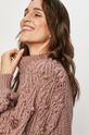 różowy Answear Lab - Sweter