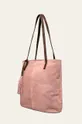 Answear - Bőr táska rózsaszín