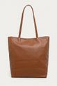 золотисто-коричневий Answear - Шкіряна сумочка Answear Lab Жіночий