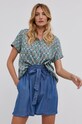 Answear Lab Bluzka turkusowy B42058.1.KR